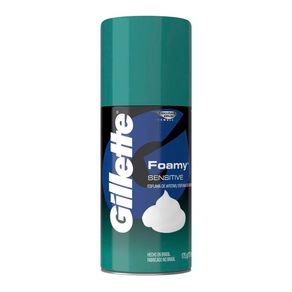 Espuma de Barbear Gillette Foamy Sensitive 175g