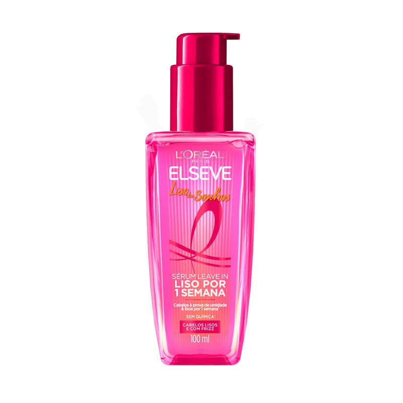 Sérum Leave In Capilar Elseve Liso dos Sonhos 100ml