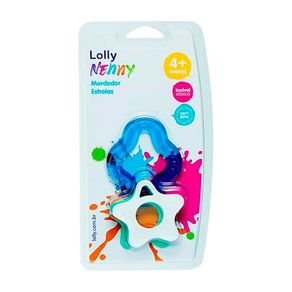 Mordedor Lolly Estrelas Azul 1 Unidade