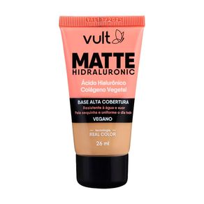 Base Líquida Vult Matte Hidraluronic V270 26ml