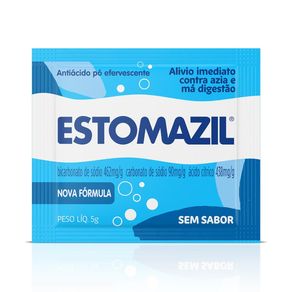 Antiácido Estomazil Pó Efervescente Sem Sabor Sachê 5g