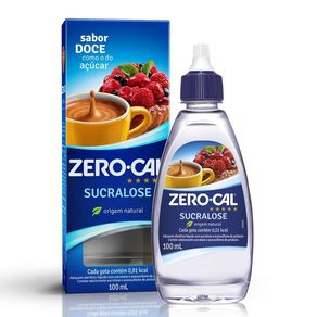 Adoçante Líquido Zero-Cal Sucralose 100ml
