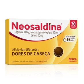Analgésico Neosaldina 30 Comprimidos Revestidos