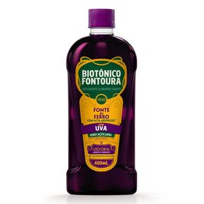 Suplemento Alimentar Biotônico Fontoura Sabor Uva 400ml