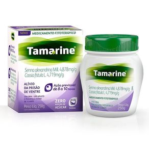 Laxante Fitoterápico Geléia Tamarine Zero Açúcar 250g