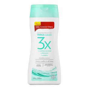Sabonete Íntimo em Gel Gino-Canesten Diário Triplo Cuidado​ 200ml