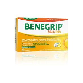 Antigripal Benegrip Multi Dia 20 Comprimidos