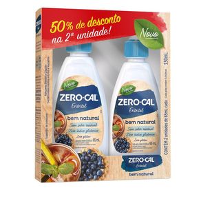 Adoçante Líquido Zero-Cal Eritritol 2 Unidades 65ml