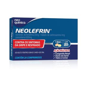 Antigripal Neolefrin 20 comprimidos