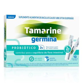 Suplemento Alimentar Probiótico Tamarine Germina 2BI 10 frascos 5ml
