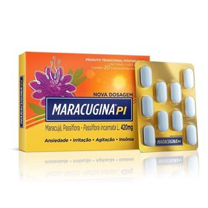 Maracugina PI 420mg 20 Comprimidos Revestidos