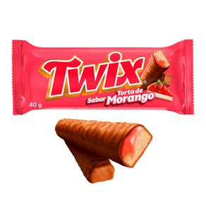 Chocolate Twix Torta de Morango 40g