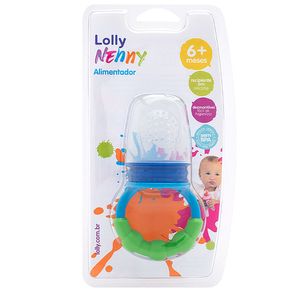 Alimentador Infantil Lolly Silicone Azul 1 Unidade
