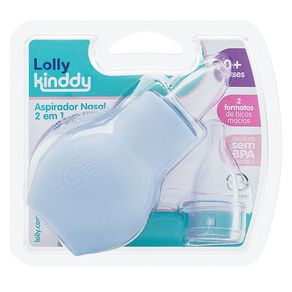 Aspirador Nasal Lolly Tamanho 1 Azul 0-6 Meses 1 Unidade