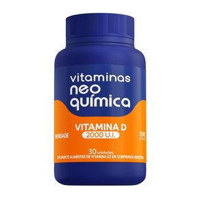 Suplemento Alimentar Neo Química Vitamina D 2.000UI 30 Comprimidos Revestidos