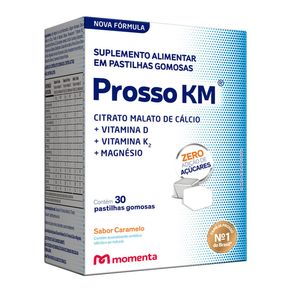 Suplemento Alimentar Prosso KM Sabor Caramelo 30 Pastilhas Gomosas