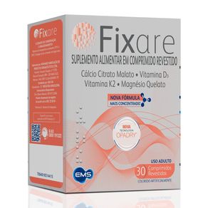 Suplemento Alimentar Fixare 30 Comprimidos Revestidos