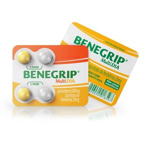 Antigripal Benegrip Multi Dia 4 Comprimidos