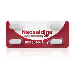 Analgésico Neosaldina Dip 1g 4 Comprimidos