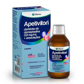Apetiviton BC Xarope Sabor Caramelo com Cereja 240ml + Copo Dosador