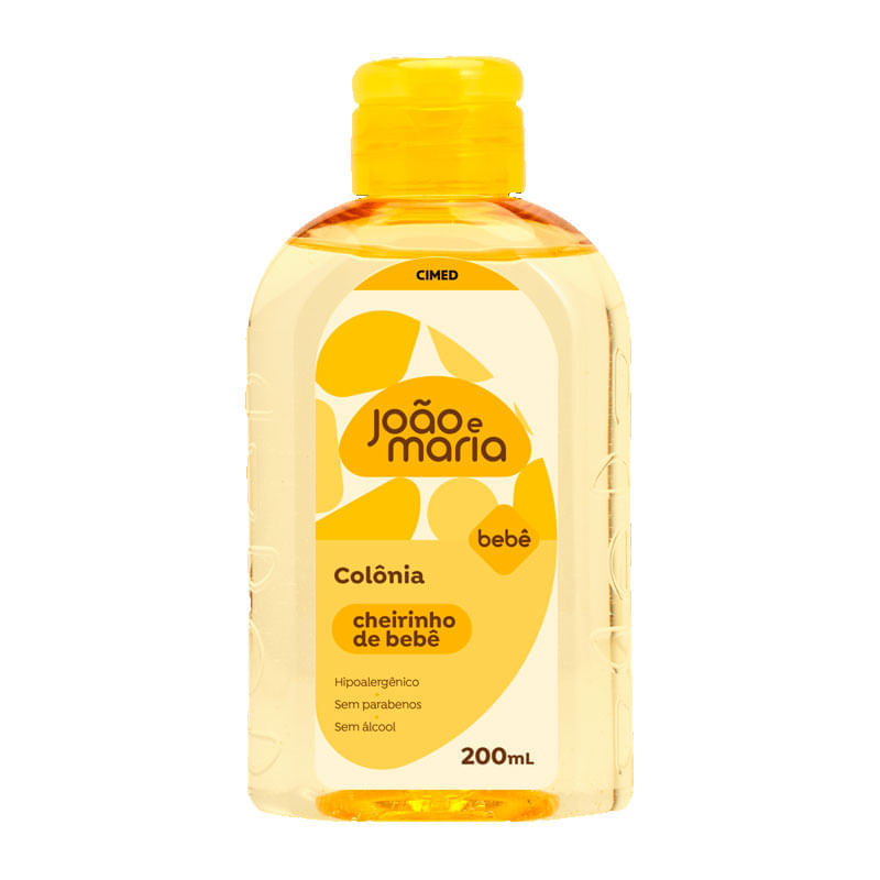 Colônia João e Maria Cheirinho de Bebê 200ml