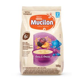 Cereal Infantil Mucilon Aveia e Ameixa 180g