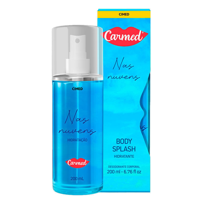 Desodorante Corporal Body Splash Carmed Nas Nuvens Hidratante 200ml