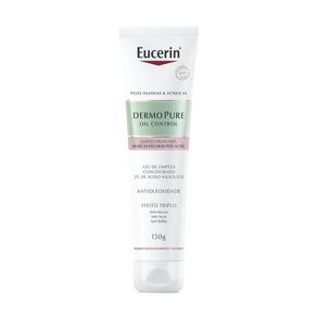 Gel de Limpeza Facial Antiacne Dermo Pure Concentrado Antioleosidade Eucerin 150g