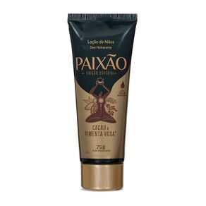 Loção Deo Hidratante Para Mãos Paixão Cacau e Pimenta Rosa 75g