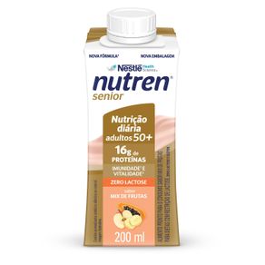 Complemento Alimentar Nutren Senior Mix de Frutas Zero Lactose 200ml