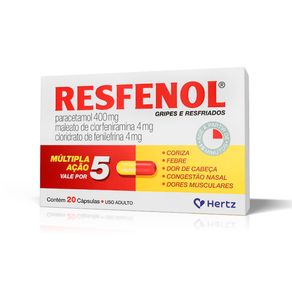 Resfenol 20 Cápsulas