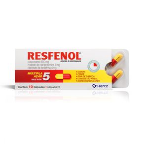 Resfenol 10 Cápsulas