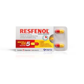 Resfenol 5 Cápsulas