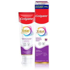 Creme Dental Colgate Total Gengiva Reforçada 140g