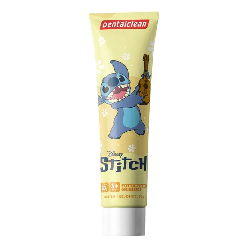 Gel Dental Infantil com Fluor Dentalclean Stitch Sabor Morango 50g — foto 5