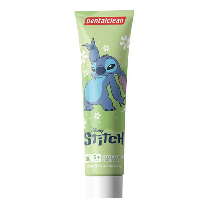 Gel Dental Infantil com Fluor Dentalclean Stitch Sabor Morango 50g — foto 7