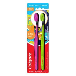 Escova de Dente Colgate Ultra Soft 2 Unidades