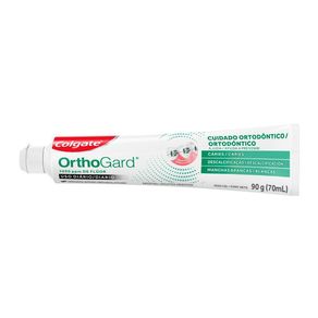 Creme Dental Colgate OrthoGard Uso Diário Cuidado Ortodôntico 90g