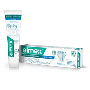 Creme Dental para Sensibilidade Elmex Sensitive Whitening 110g