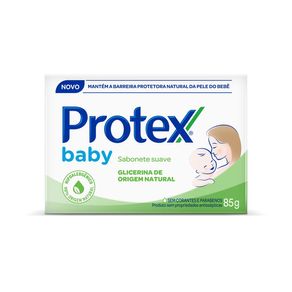 Sabonete Em Barra Protex Baby Glicerina Natural 85g