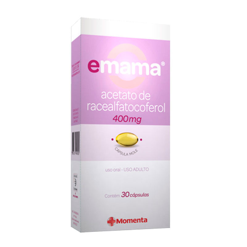 Suplemento Alimentar Emama 30 Cápsulas Moles