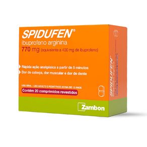 Spidufen 770mg 20 Comprimidos Revestidos