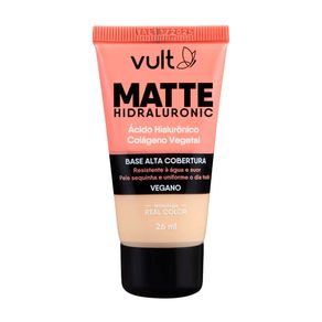 Base Líquida Vult Matte Hidraluronic V170 26ml