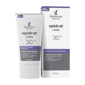 Protetor Solar Facial Hidratante Epidrat Rosto FPS30 50ml