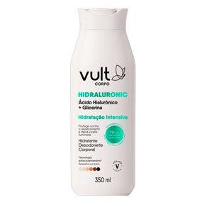 Hidratante Desodorante Corporal Vult Corpo Hidraluronic Hidratação Intensiva 350ml