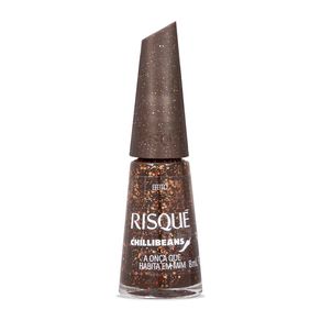 Esmalte Efeito Glitter Risqué ChilliBeans A Onça que Habita em Mim 8ml