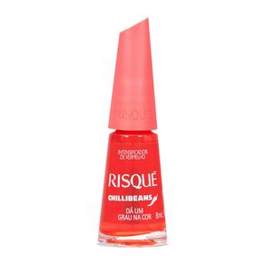 Esmalte Intensificador de Vermelho Risqué ChilliBeans Dá um Grau na Cor 8ml