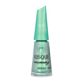 Esmalte Efeito Metálico Risqué ChilliBeans Verdelírio 8ml