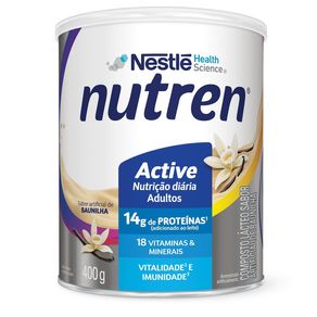 Complemento Alimentar Nutren Active Sabor Baunilha 400g