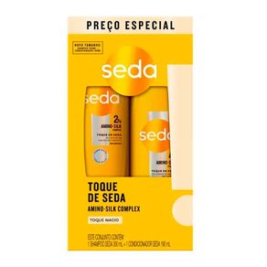 Kit Seda Amino-Silk Complex Toque Seda Shampoo 300ml + Condicionador 190ml